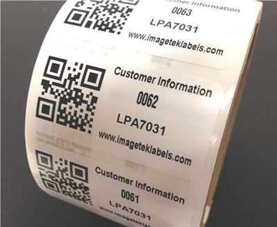 Ideal Labels for QR Code Scanning Ideal Labels for QR Code Scanning