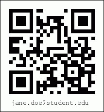 attendance2 attendance barcode simple text
