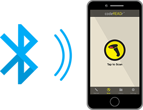 Bluetooth Scanner Options codeREADr offers Rapid Barcode Scanning