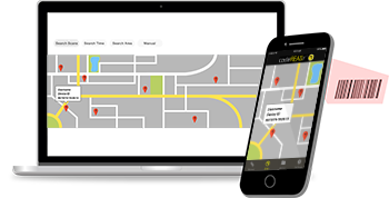 Capture GPS Location Per Scan Data Collection with Barcode Scanning