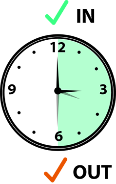 Track duration with check in and check out