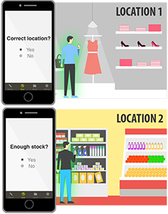Customize Data by Mystery Shopper Location customize data collection