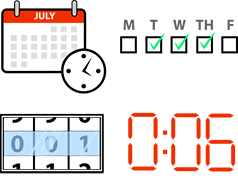 Provision Based on Date, Time, Duration or Count