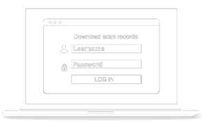 Issue Unique Credentials to Teachers for Tracking View and share scan records