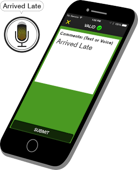 Manual Voice-To-Text Input codeREADr offers Rapid Barcode Scanning