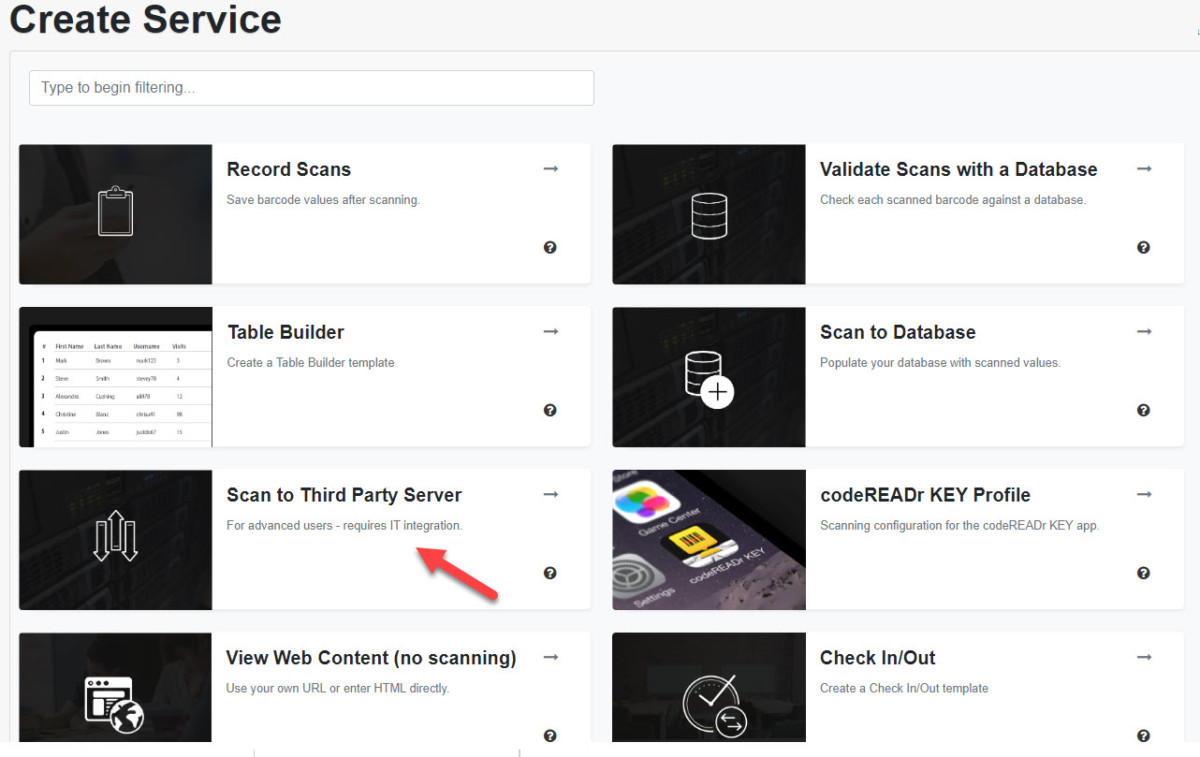 Direct Scan to URL (DSU) - CodeREADr