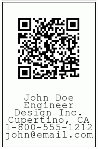 Barcode template instructions