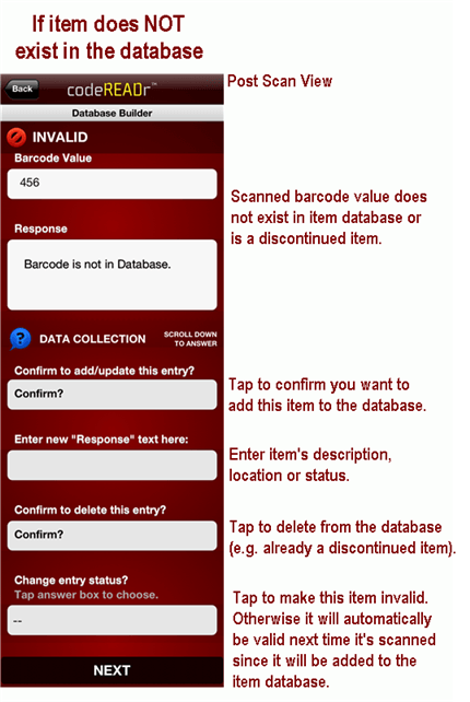 Database Builder Invalid Database Builder Invalid