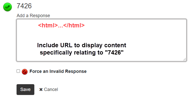 db_html_response HTML Response