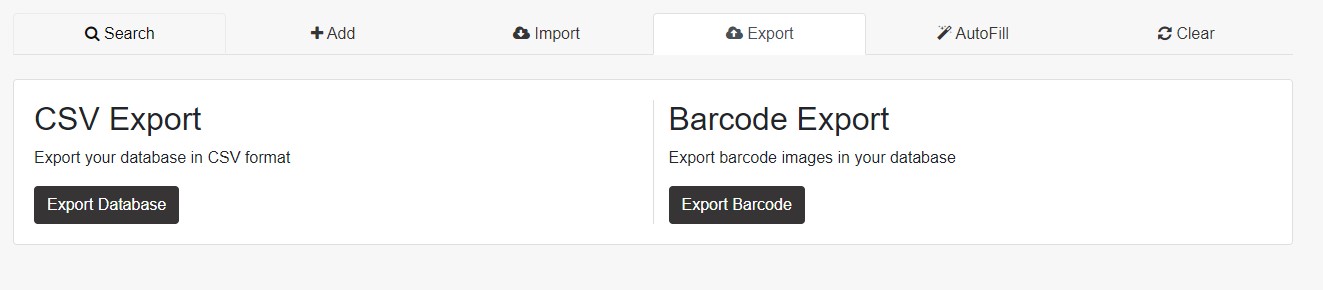 Exporting your database from the CSV Export option will give you a