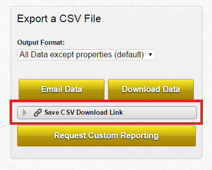 Save a CSV Download Link