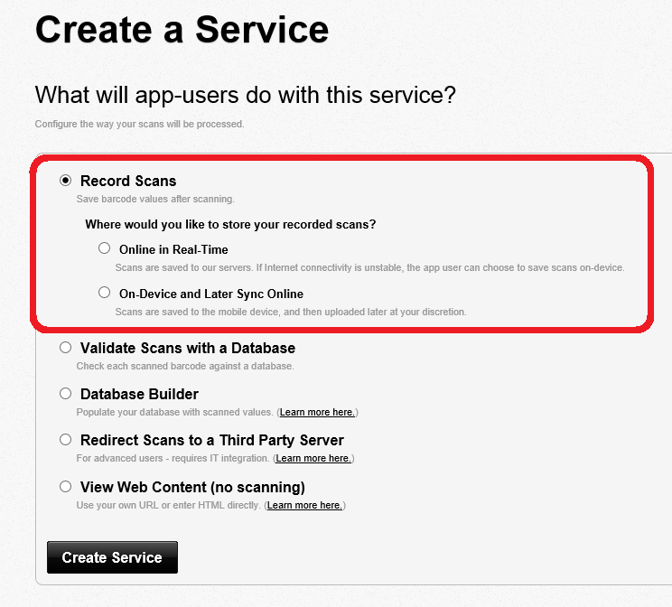 Real-time or on-device sync