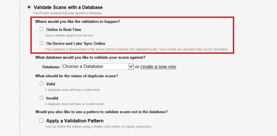 Real-time or on-device sync Real-time or on-device sync