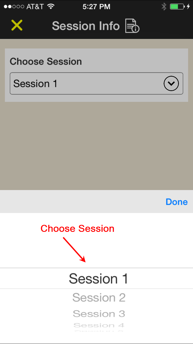 choose session choose session
