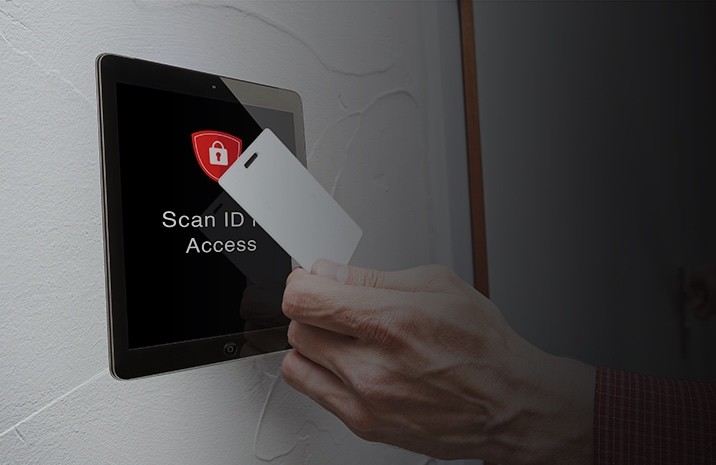 Access control app that scans and validates credentials