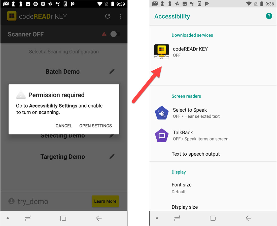 android permissions