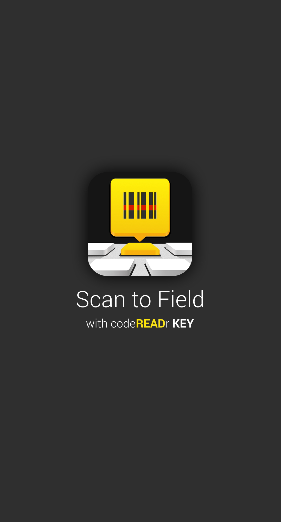 s2f splash ios codereadr key splash screen