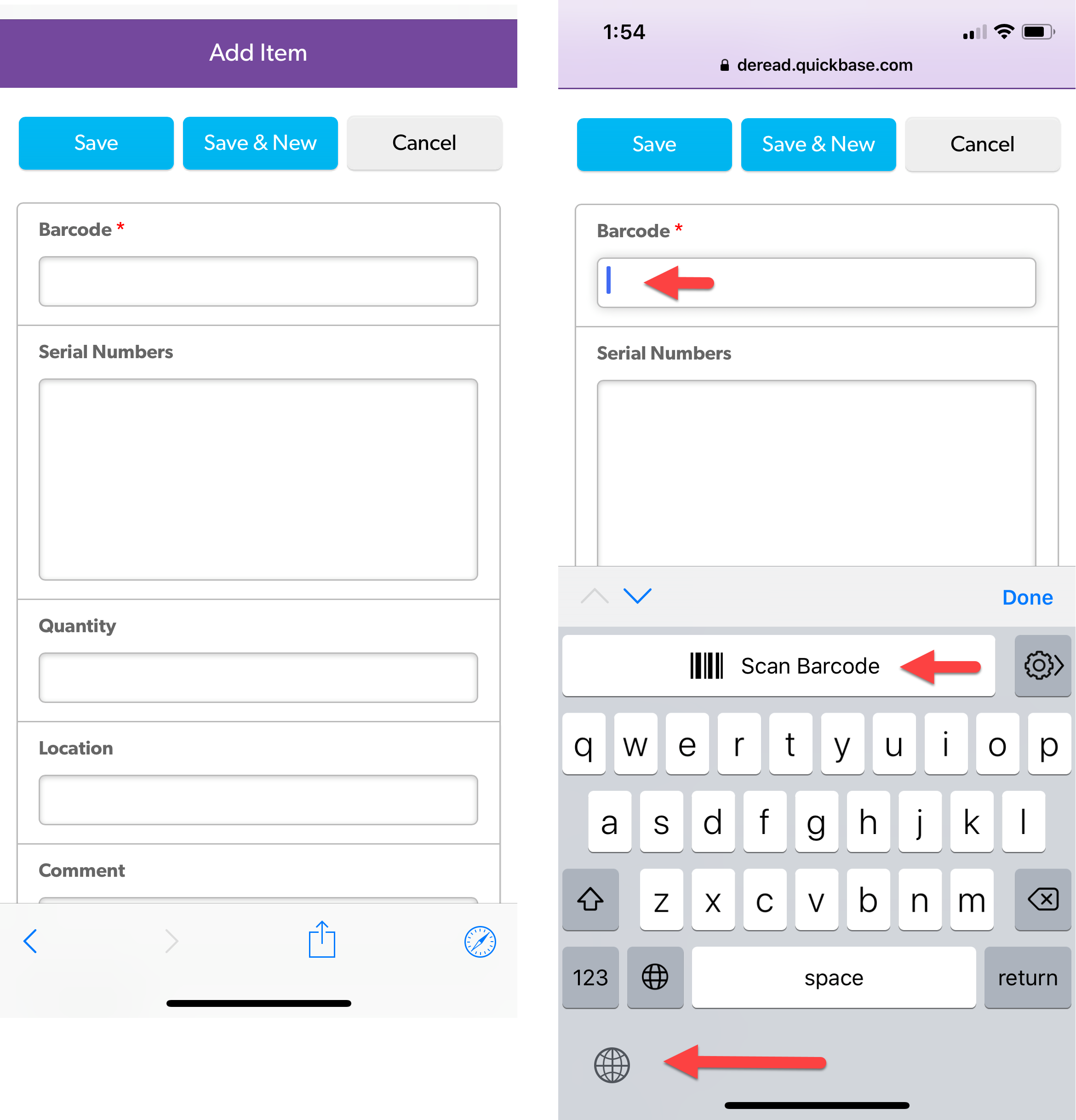 toggle scan wedge keyboard