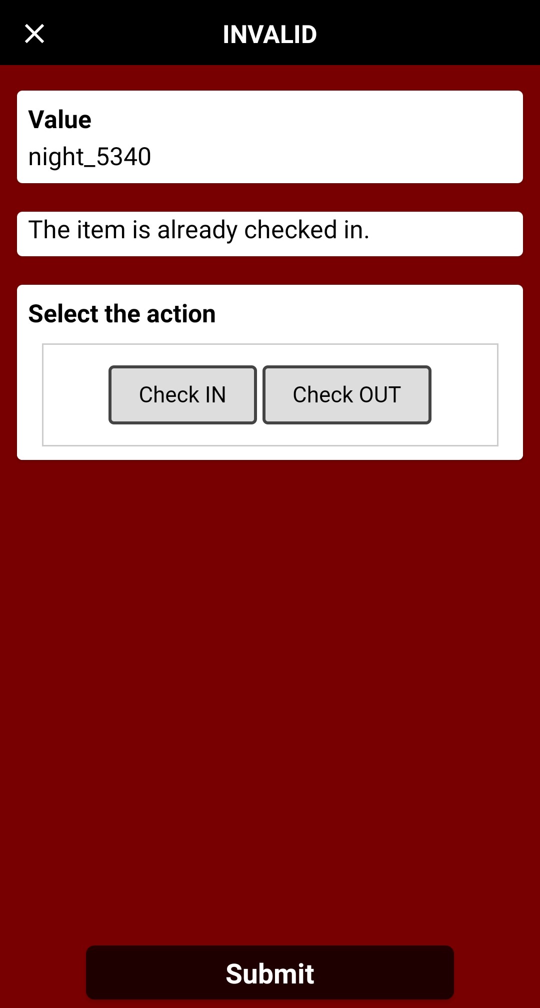 invalidduplicate2 Check IO Duplicate Checking