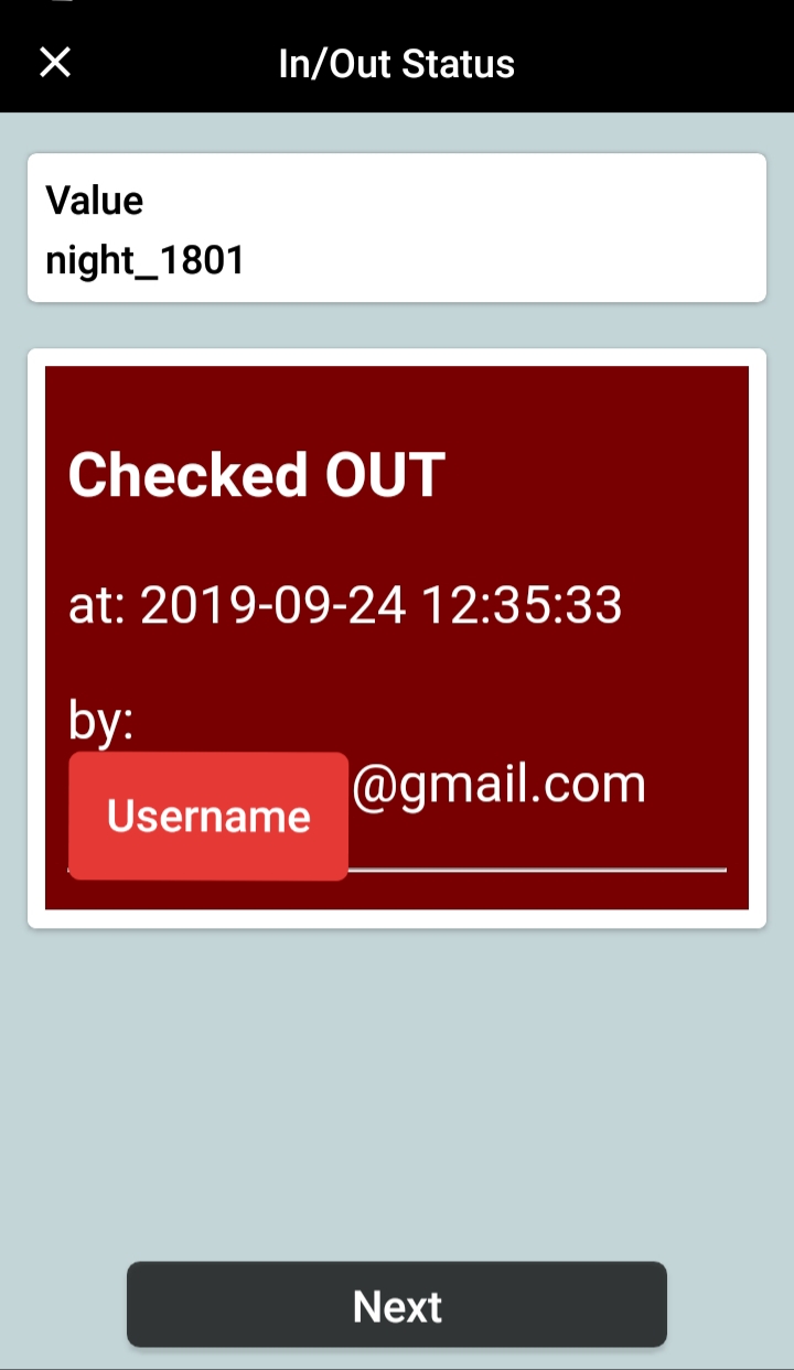Step 7 CIO Checked Out Example