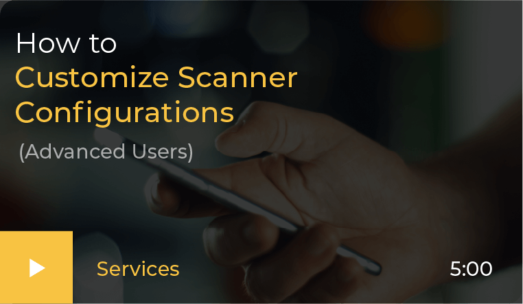 How to configure scanner How to configure scanner