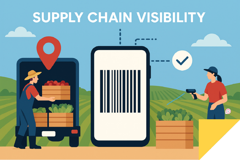 Barcode Scanning App for Supply Chain Visibility