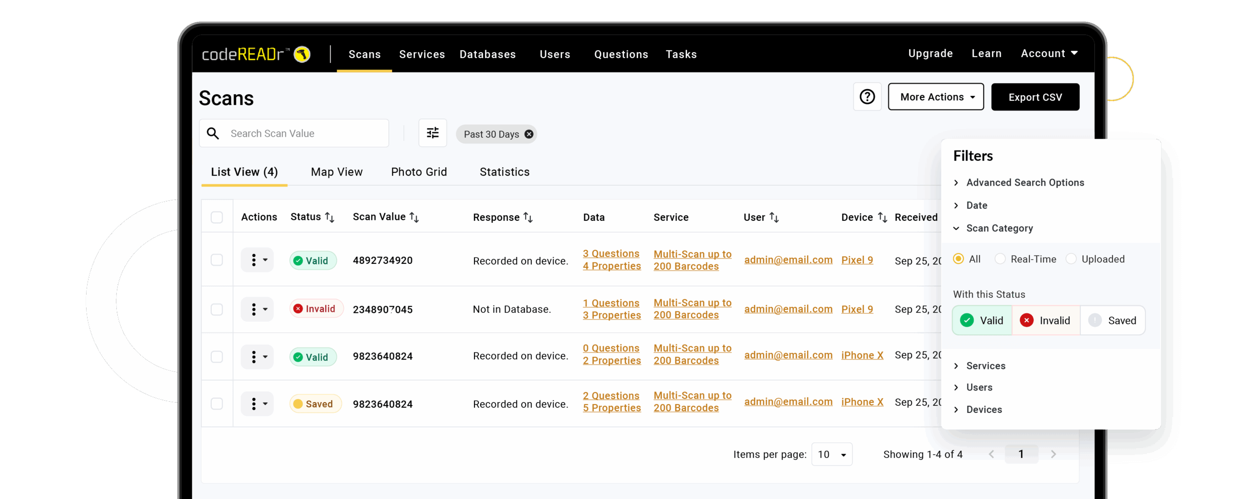 Cloud-Based Barcode Management System Cloud-Based Barcode Scanning Software