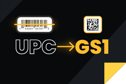 UPC to GS1 label tech