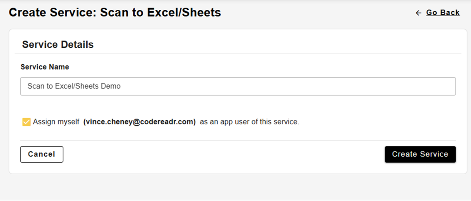 Scan to Sheets Naming